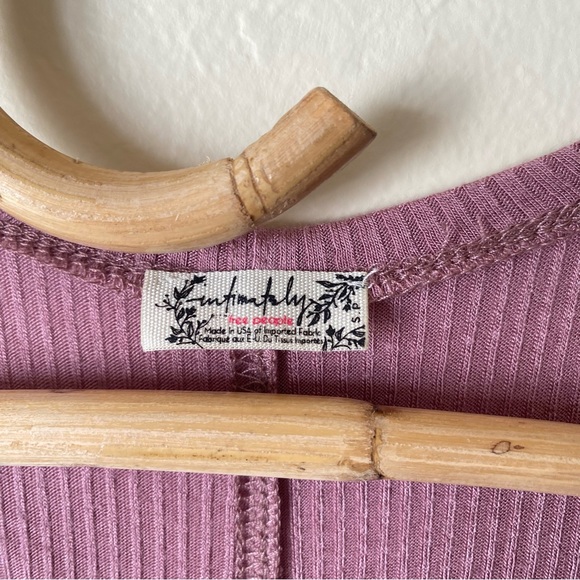 Intimately Free People Pink Rose Short Sleeve Top - Picture 5 of 6